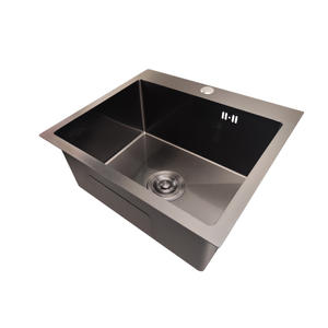 5050BL Single Bowl Nano Black