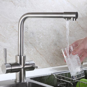 1218 Kitchen Sink Faucet Mixer with Purify Water Pipe