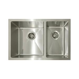 6544BR under Mount Double Bowl