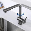 Pull Out 360° Swivel Spout Kitchen Faucet